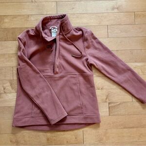 Half-Zip Pullover with Front Pocket